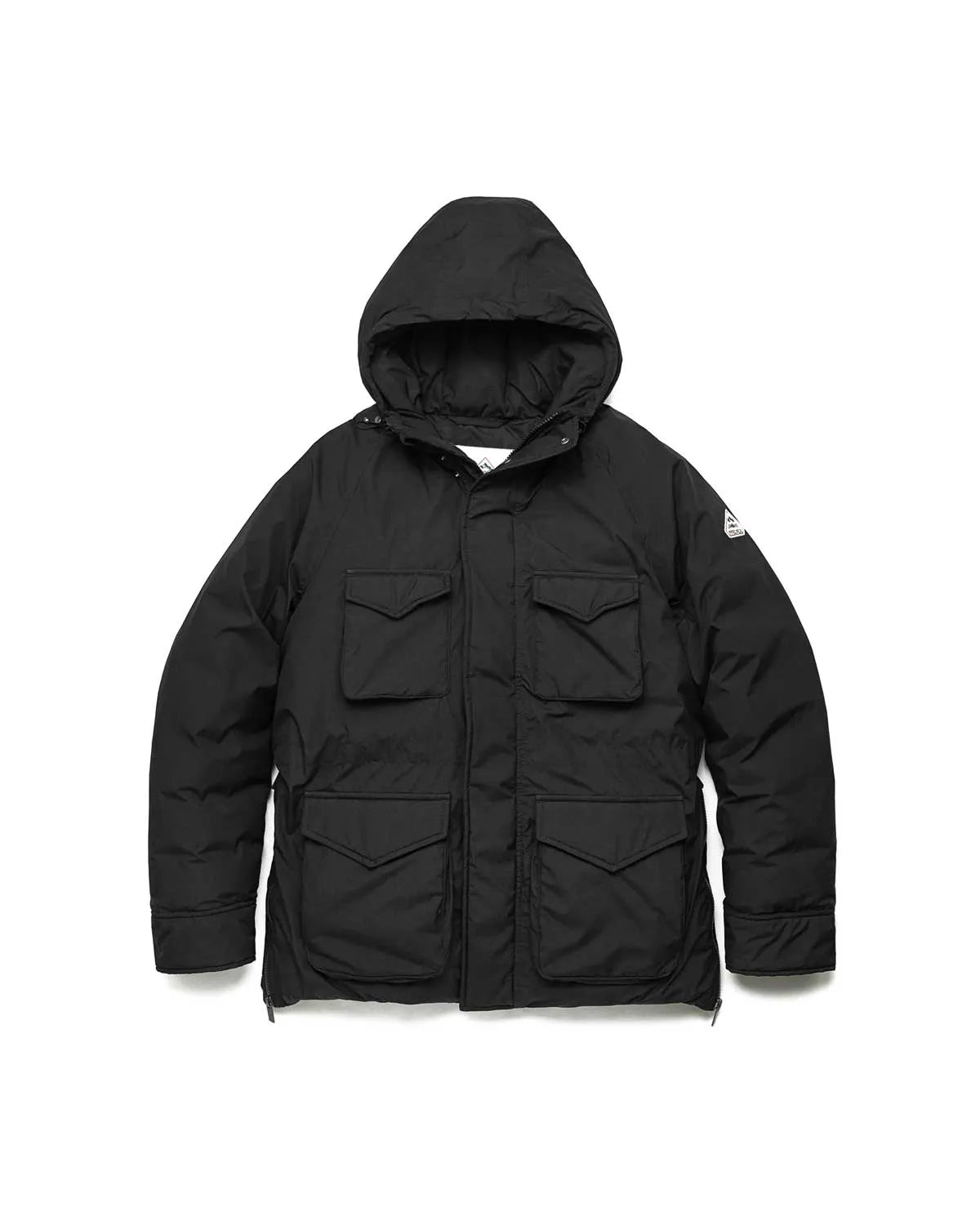 Men's parka Pyrenex Bazus in natural down black