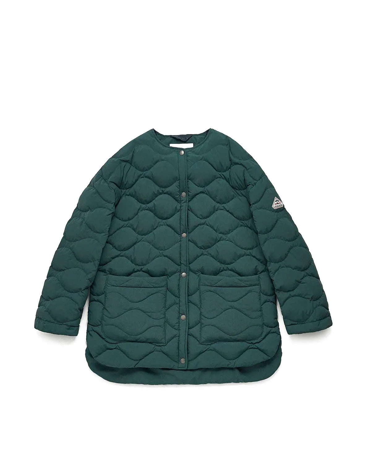 Lightweight women's down jacket Pyrenex Sienna baltic green