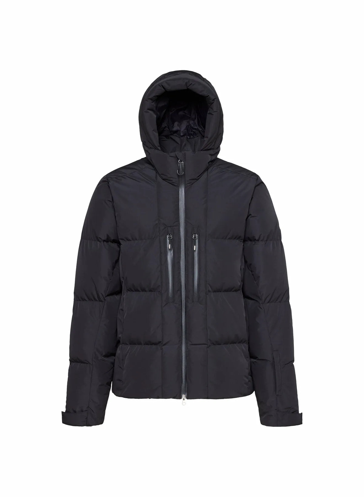 Men's hooded down jacket Pyrenex Impulse black