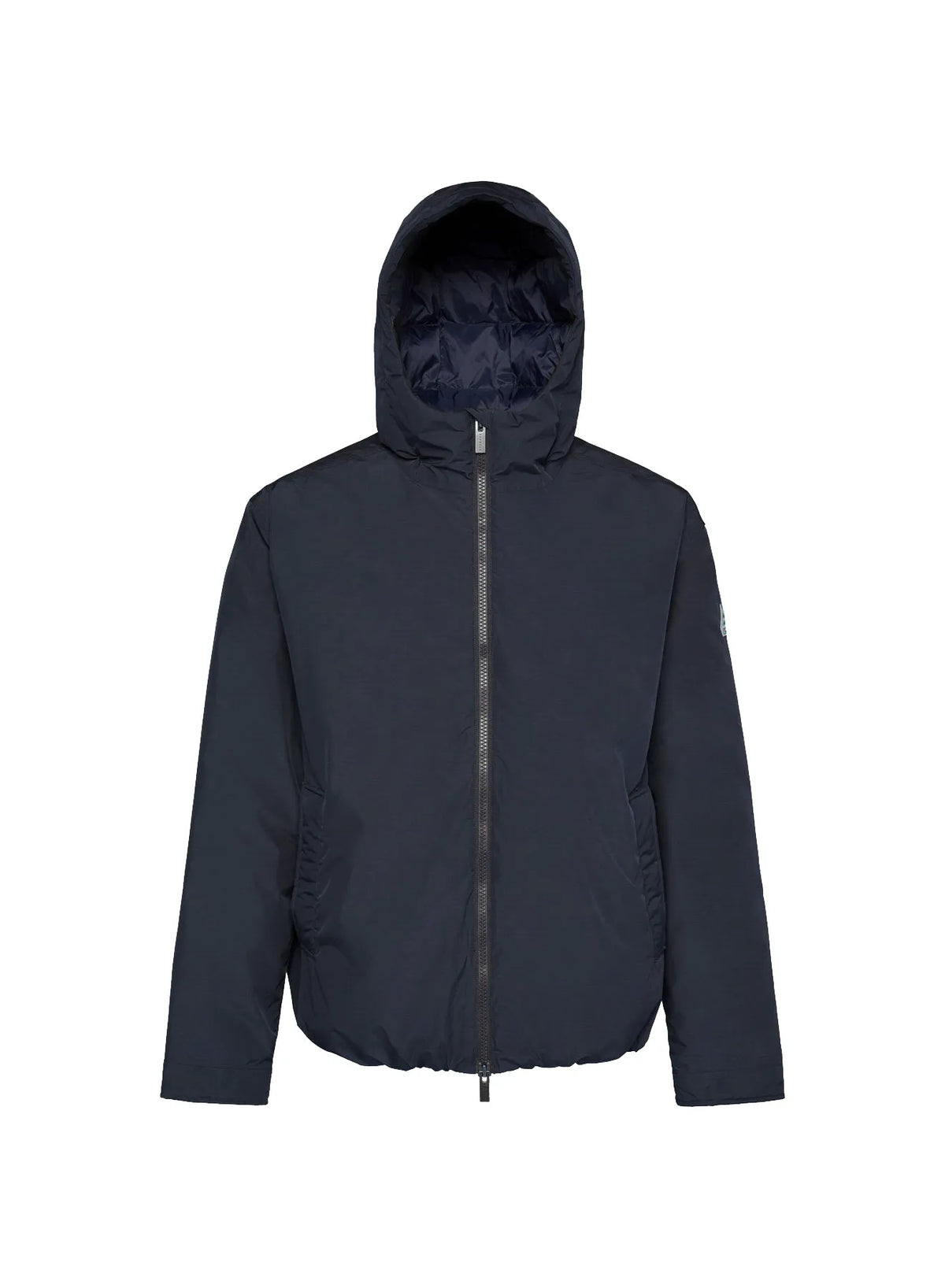 Waterproof quilted parka for men Pyrenex Puigmal dark blue
