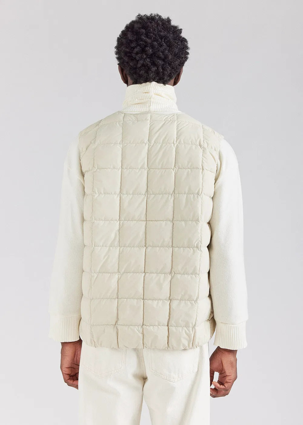Pyrenex Ruler Oyster Grey men's sleeveless gilet