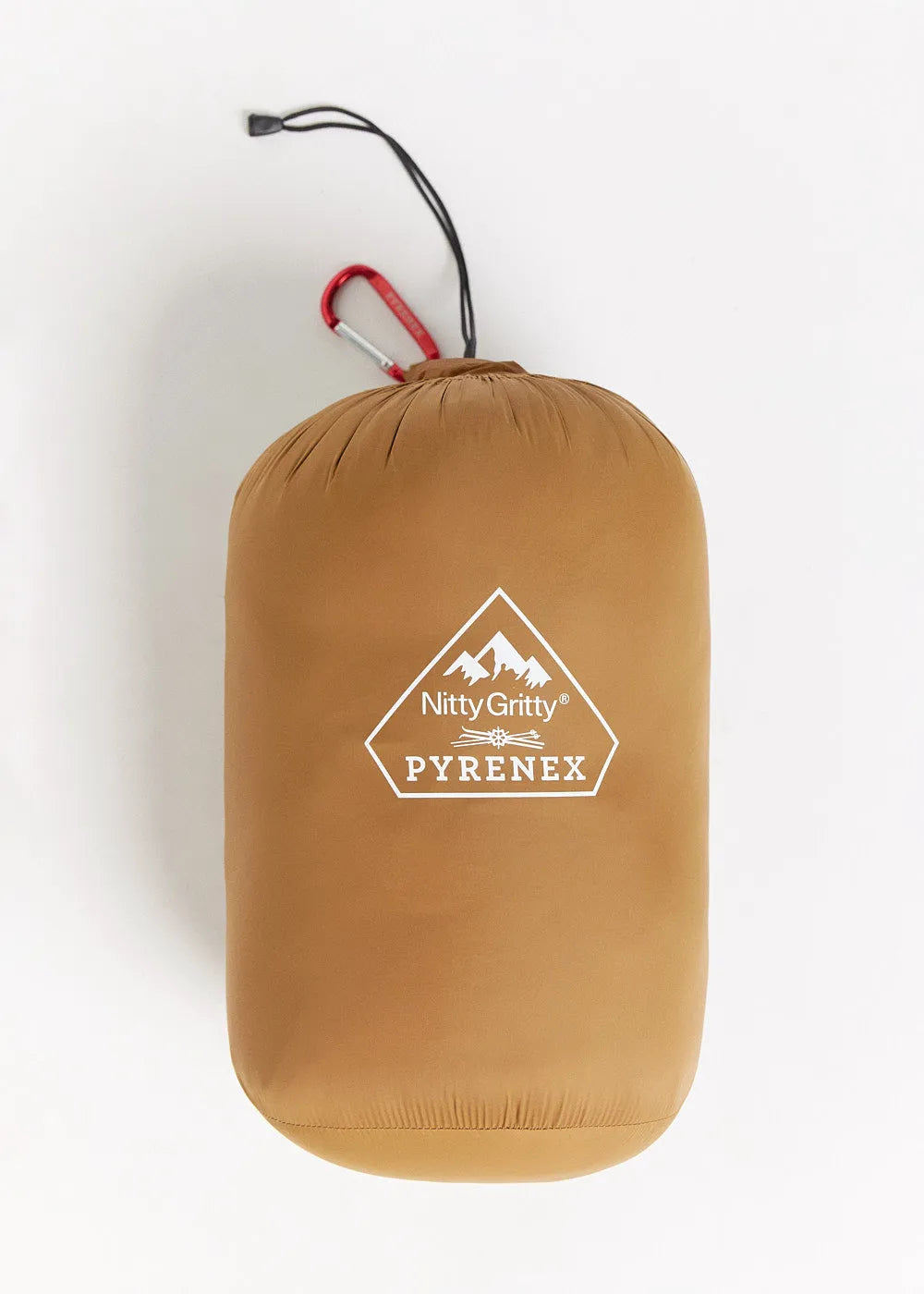 Pyrenex Stellar men's technical hooded down jacket bronze