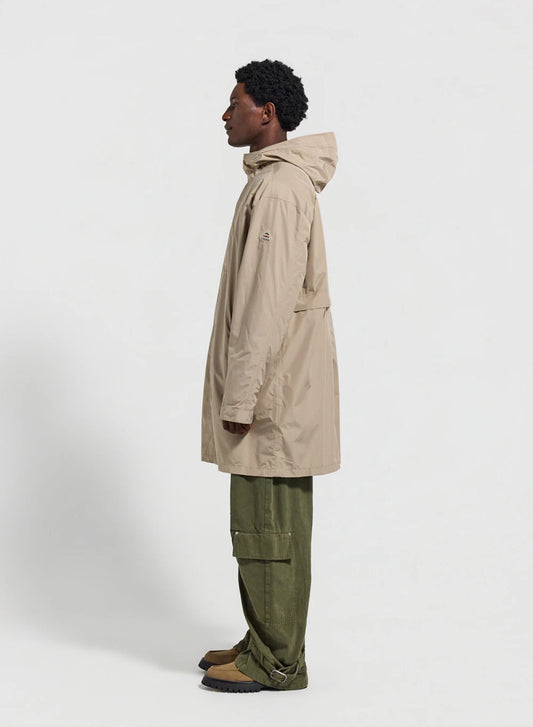 Long waterproof unisex parka Pyrenex Eissaure light beige
