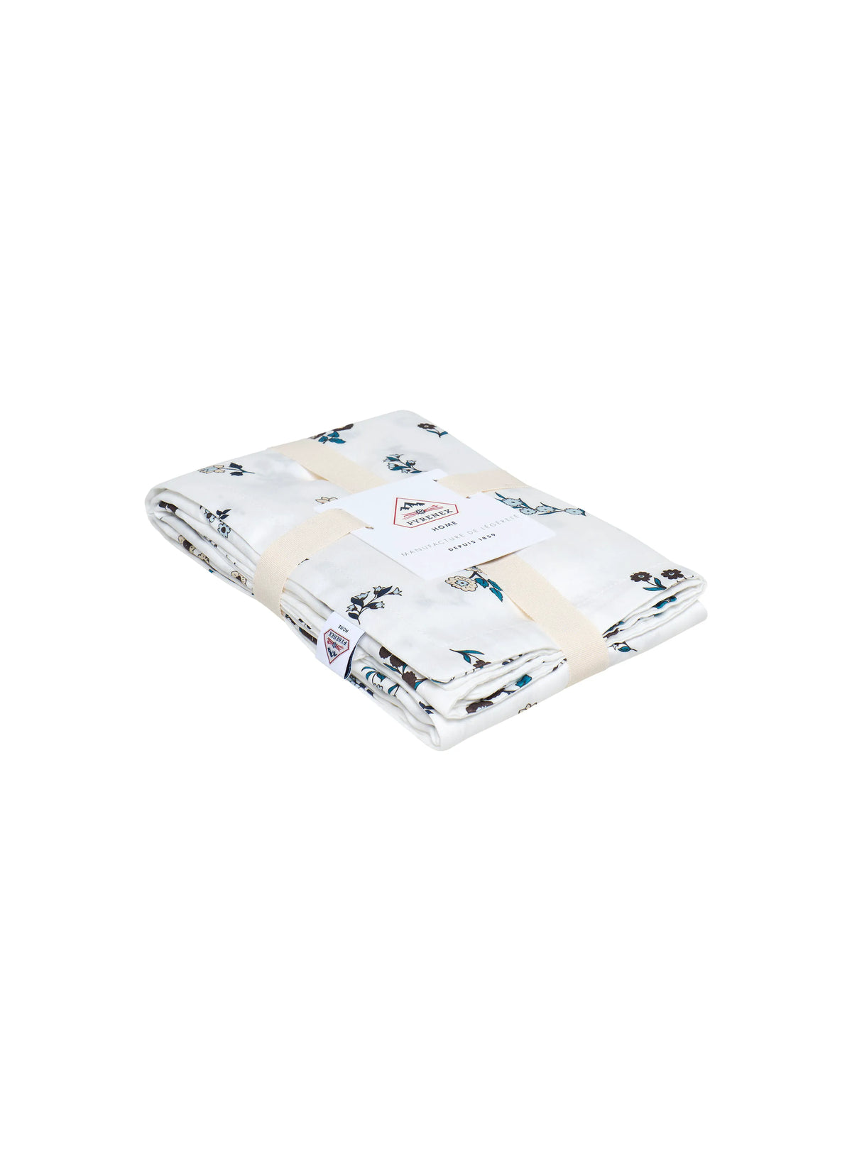 Floral pattern pillowcases x2 in cotton and TENCEL™ Lyocell