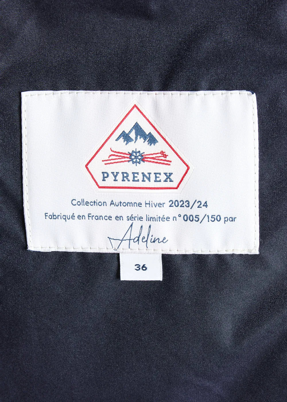 Women's sleeveless down jacket Pyrenex Tamara Amiral
