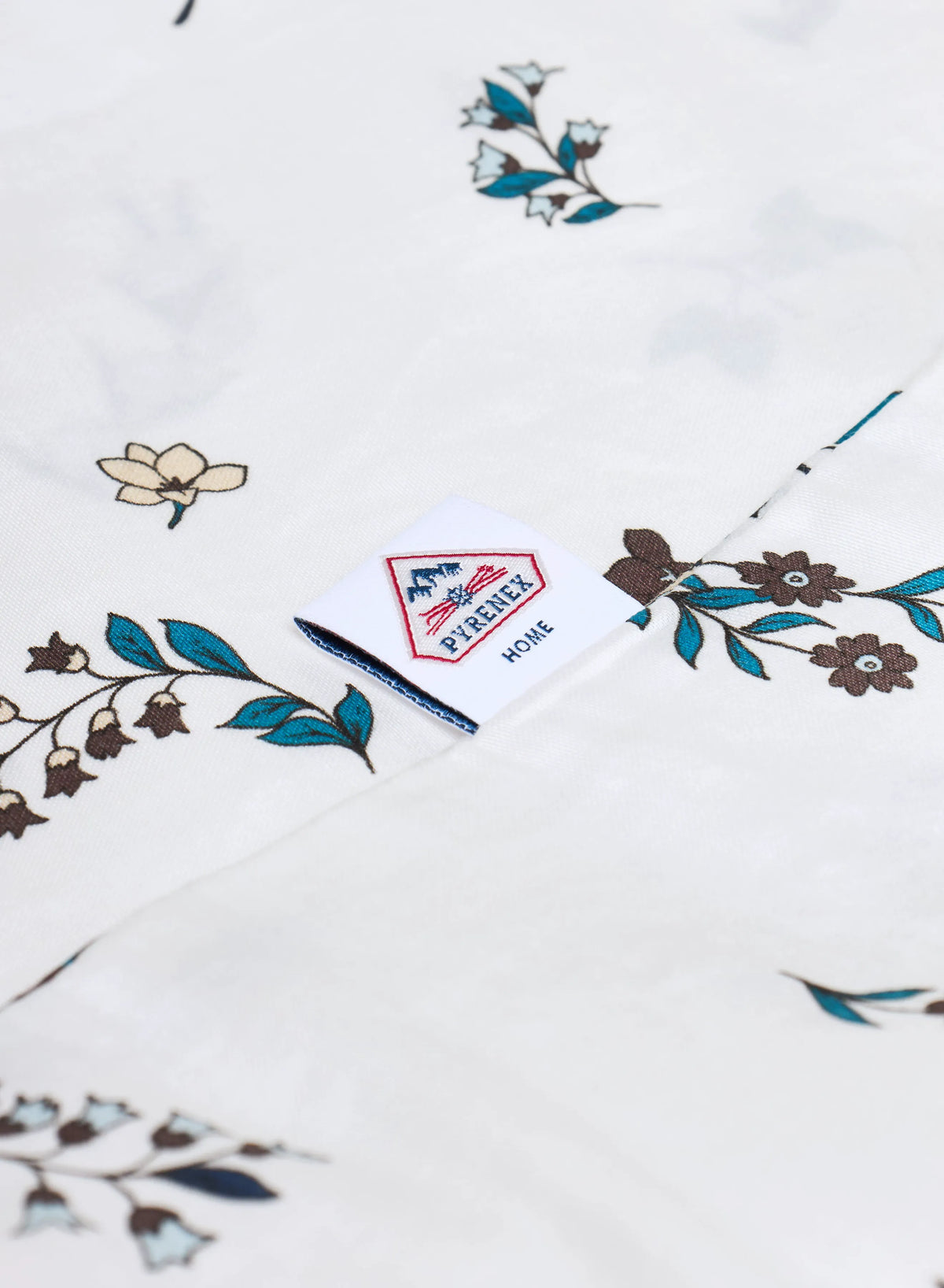 Lily duvet cover floral pattern in cotton and TENCEL™ Lyocell
