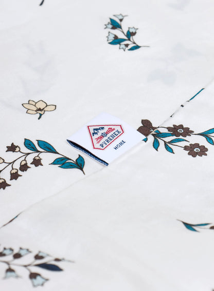Lily duvet cover floral pattern in cotton and TENCEL™ Lyocell
