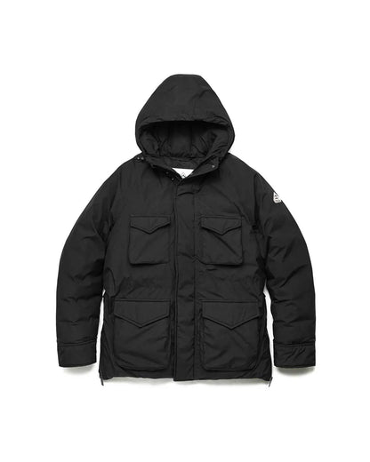 Men's parka Pyrenex Bazus in natural down black