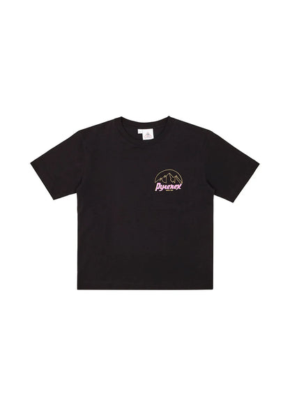 Pyrenex Hill black unisex organic cotton t-shirt