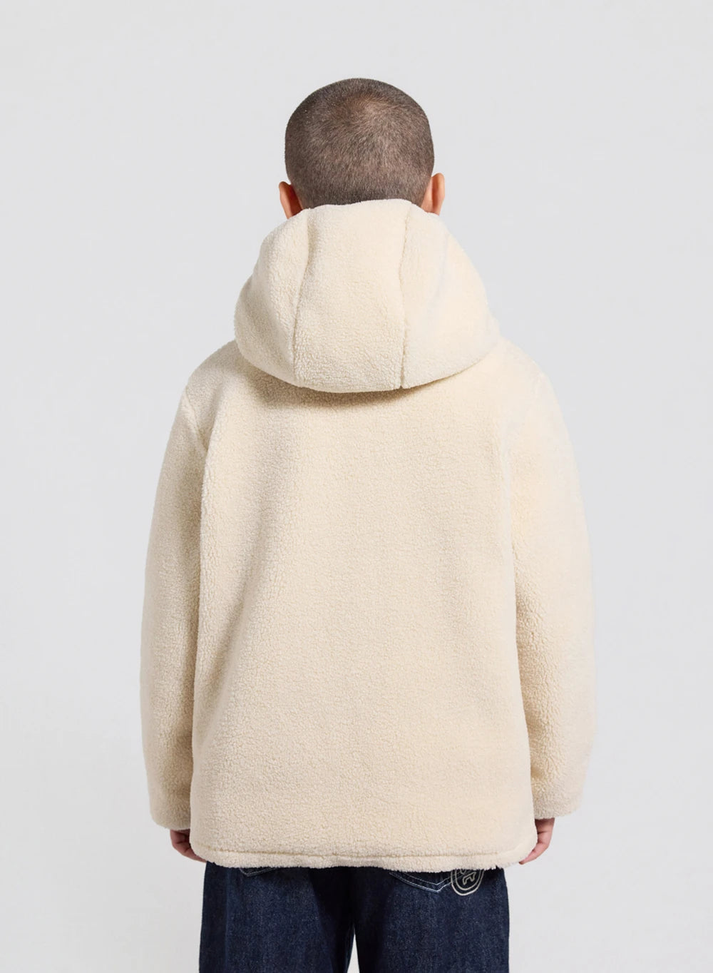 Children's Pyrenex Keylinn reversible down jacket in light khaki