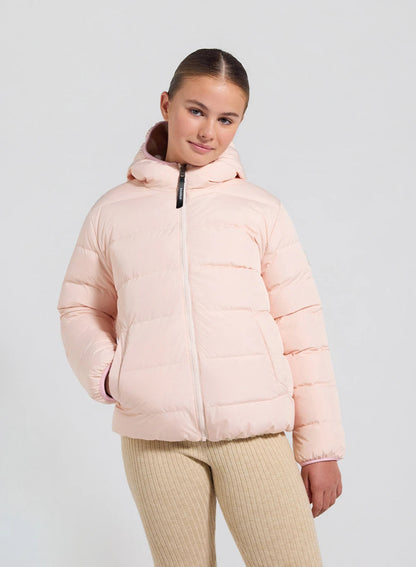Children's reversible down jacket Pyrenex Keylinn light pink