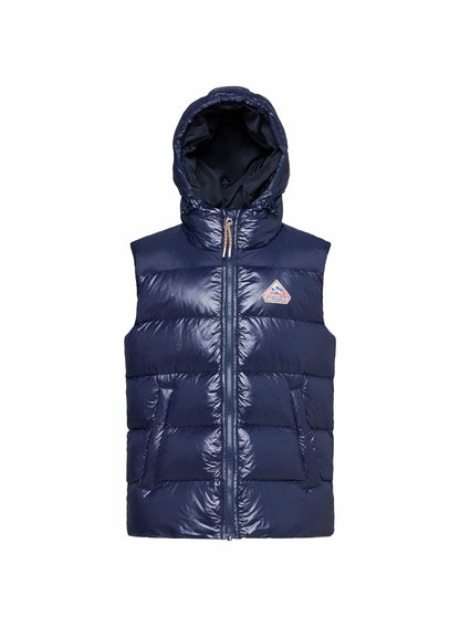 Pyrenex John children's sleeveless down jacket in navy blue