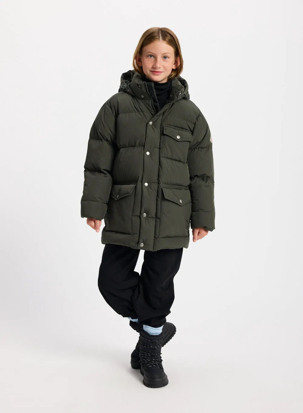 Children's winter down jacket Soal kaki