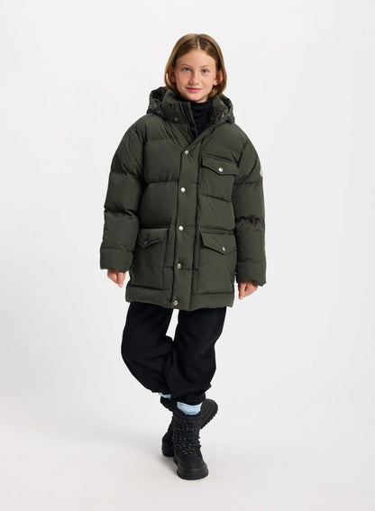Children's winter down jacket Soal kaki