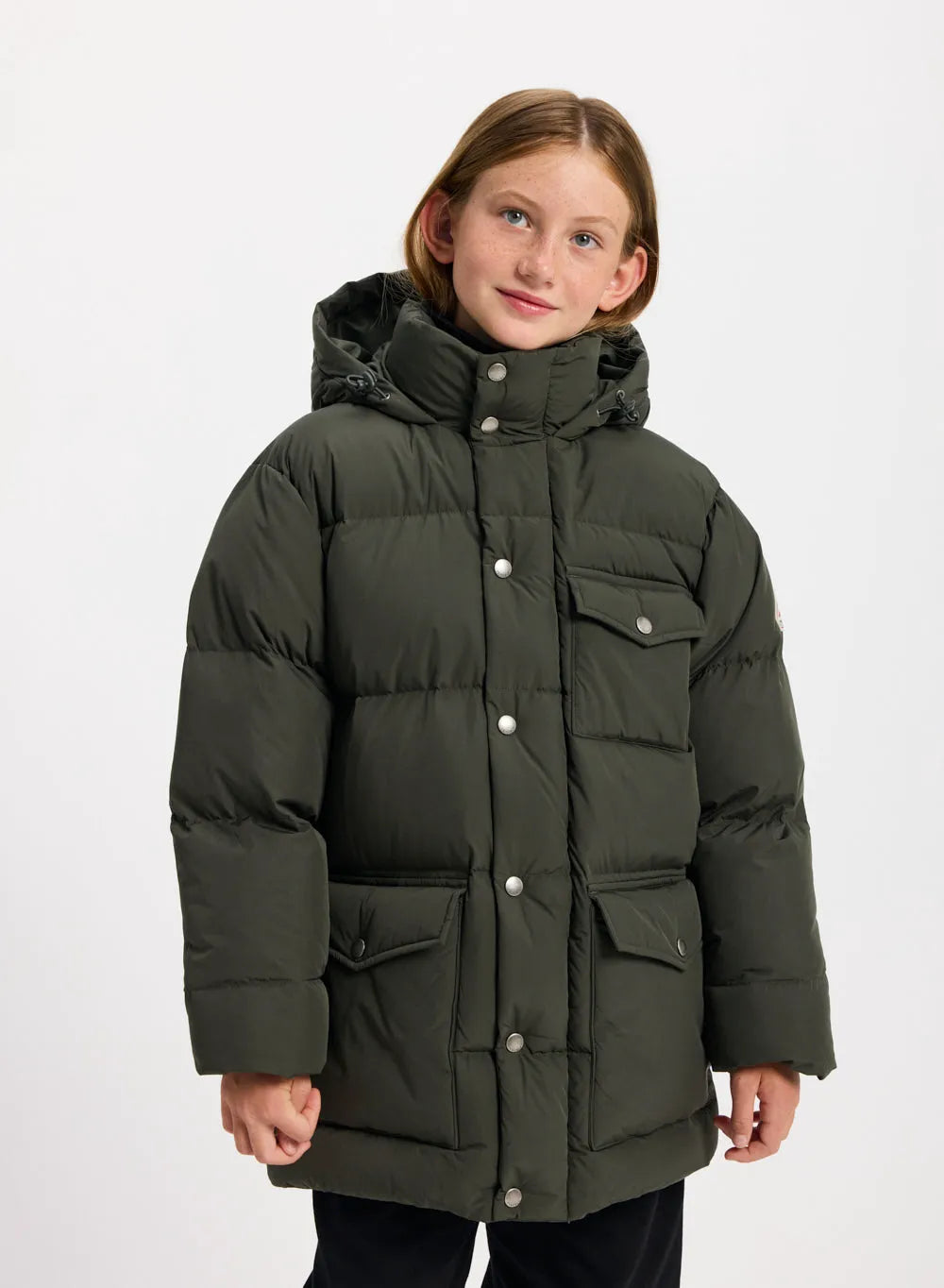 Children's winter down jacket Soal kaki