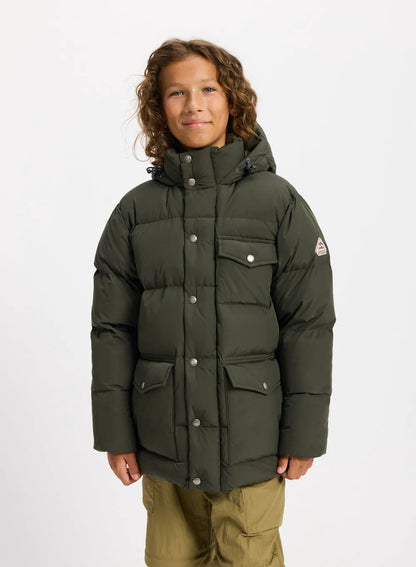 Children's winter down jacket Soal kaki