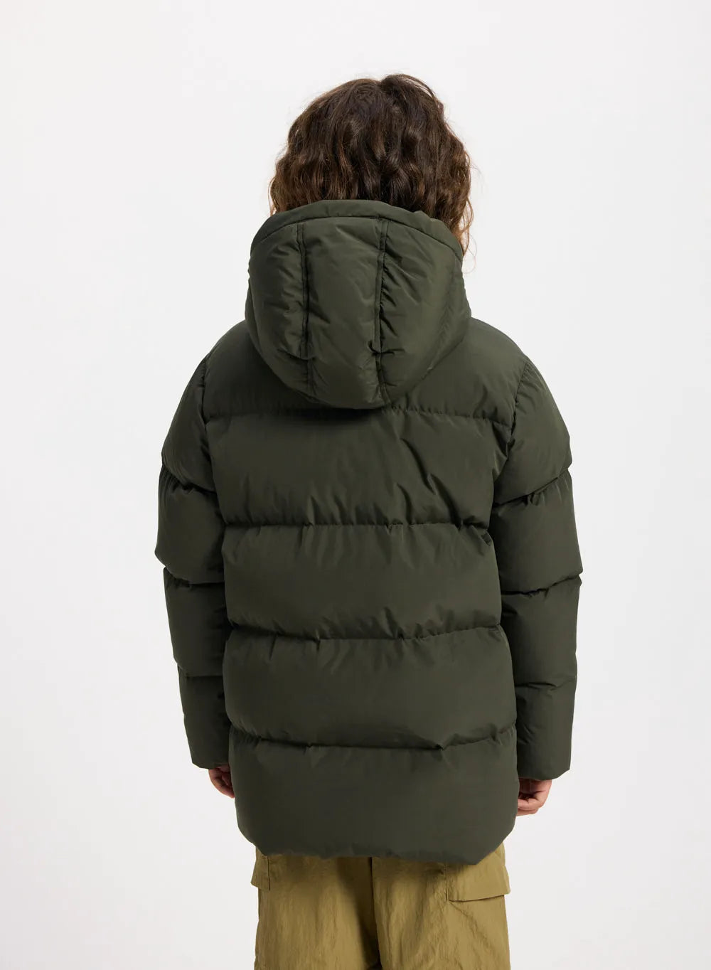 Children's winter down jacket Soal kaki
