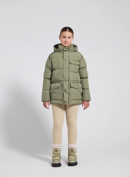 Children's winter down jacket Soal light khaki