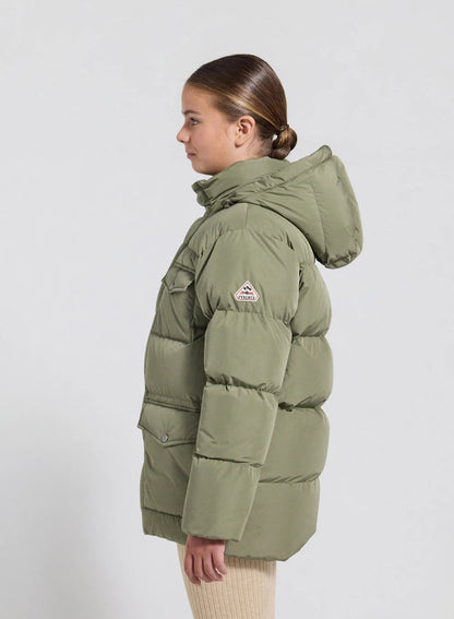 Children's winter down jacket Soal light khaki