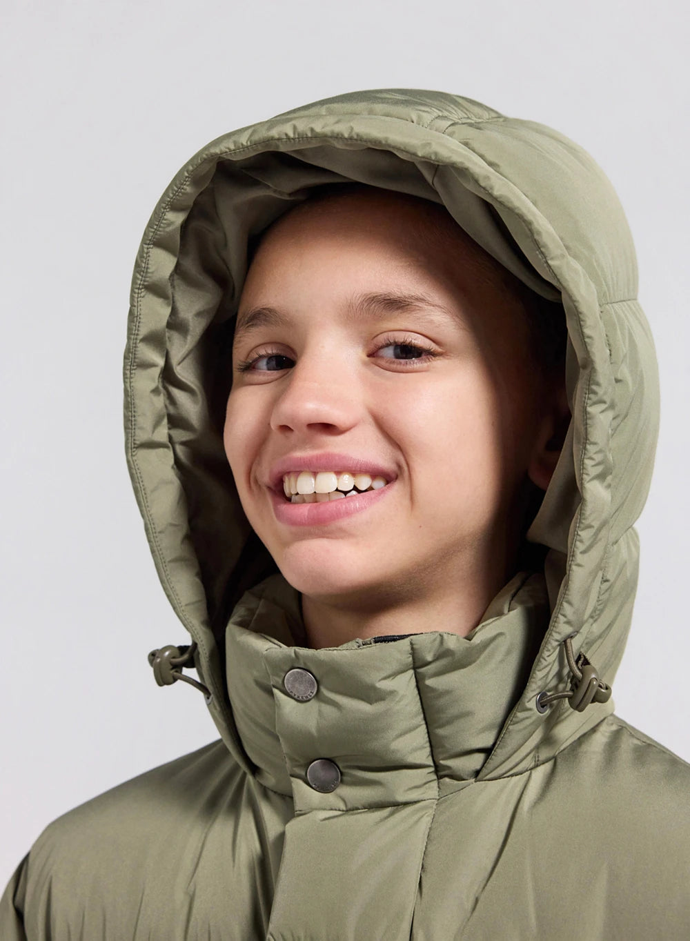 Children's winter down jacket Soal light khaki