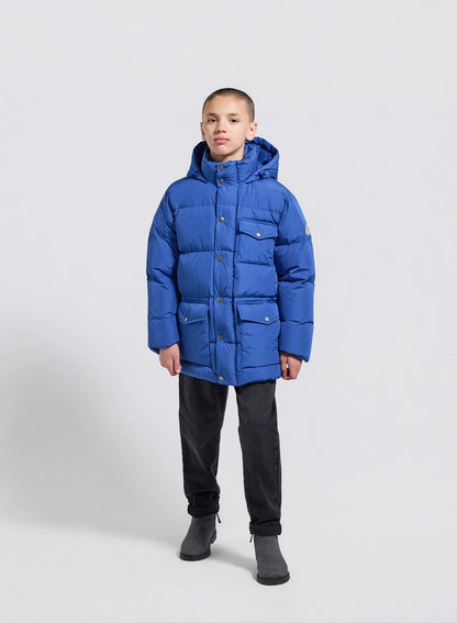 Children's blue Soal winter down jacket