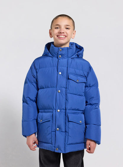 Children's blue Soal winter down jacket