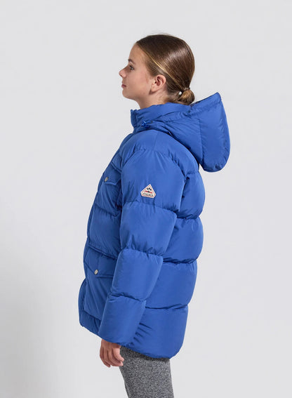 Children's blue Soal winter down jacket