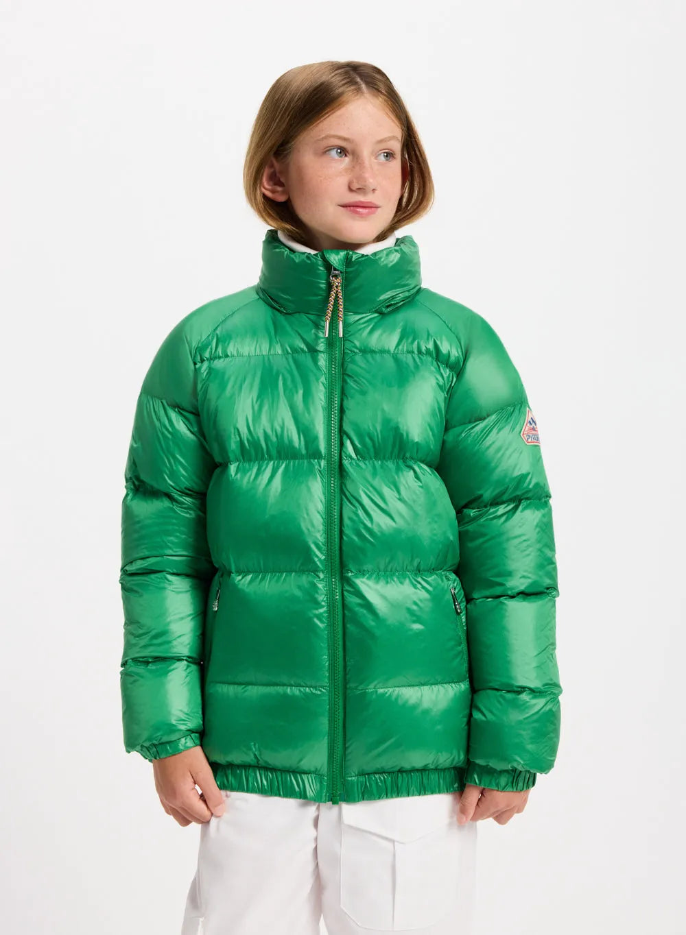 Pyrenex Vintage Mythic green children's down jacket