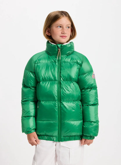 Pyrenex Vintage Mythic green children's down jacket