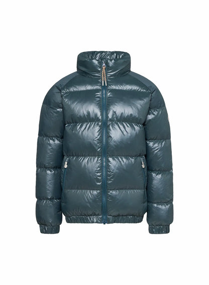 Children's down jacket Pyrenex Vintage Mythic dark green
