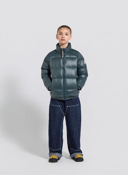 Children's down jacket Pyrenex Vintage Mythic dark green