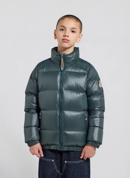 Children's down jacket Pyrenex Vintage Mythic dark green