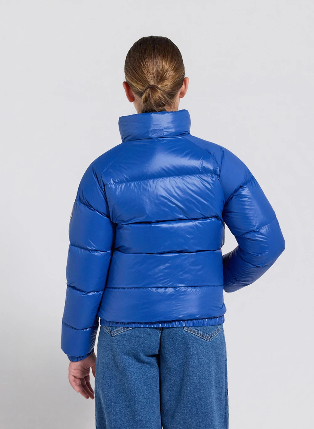 Children's blue Vintage Mythic down jacket by Pyrenex