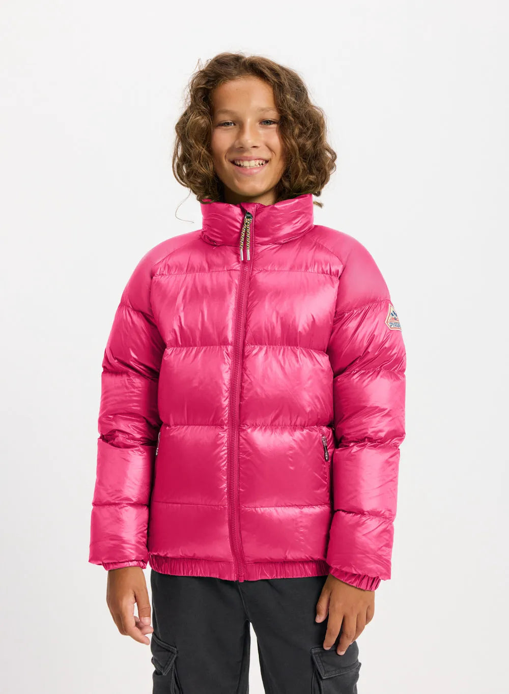 Children's down jacket Pyrenex Vintage Mythic fuchsia