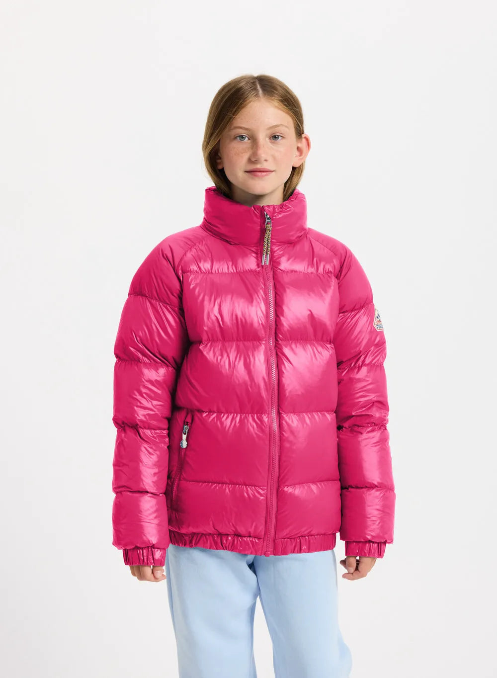 Children's down jacket Pyrenex Vintage Mythic fuchsia