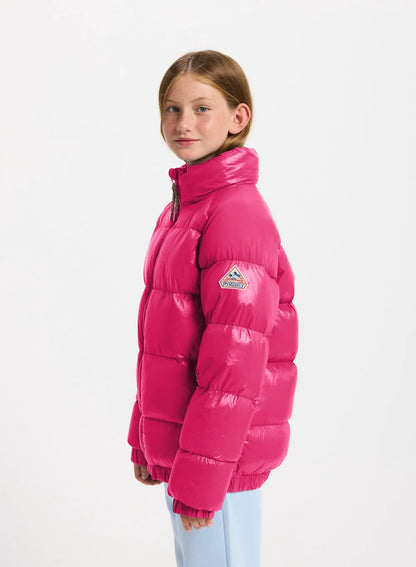 Children's down jacket Pyrenex Vintage Mythic fuchsia