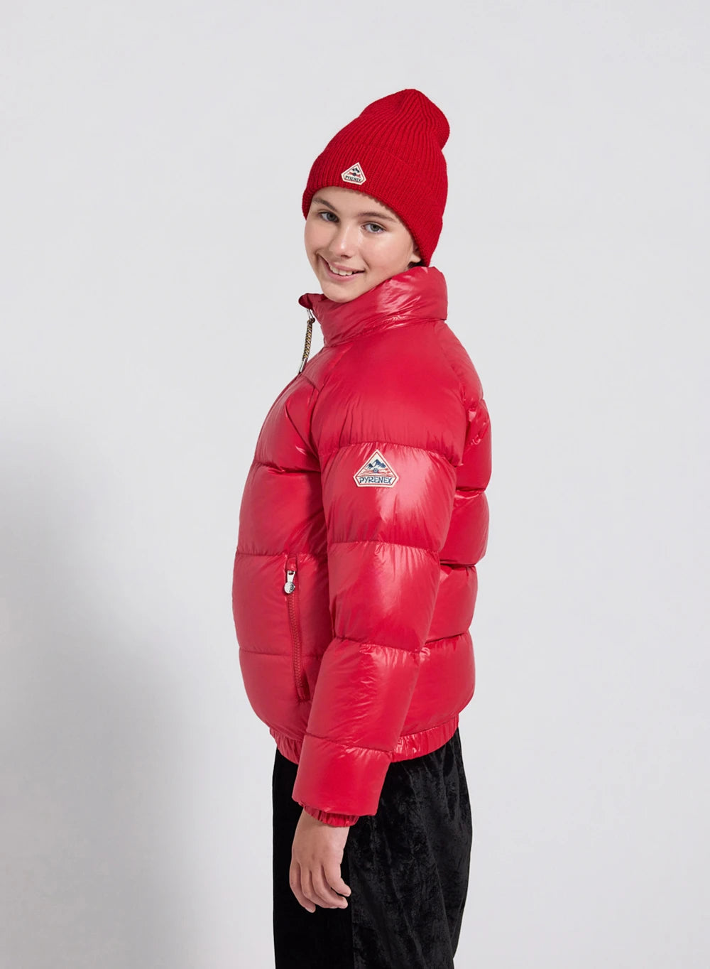 Children's down jacket Pyrenex Vintage Mythic red