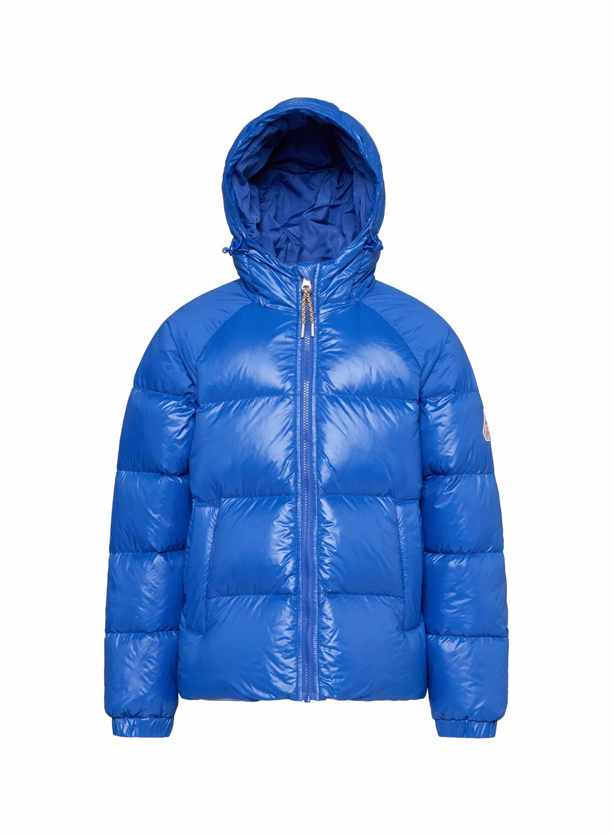 Pyrenex Sten blue children's hooded down jacket