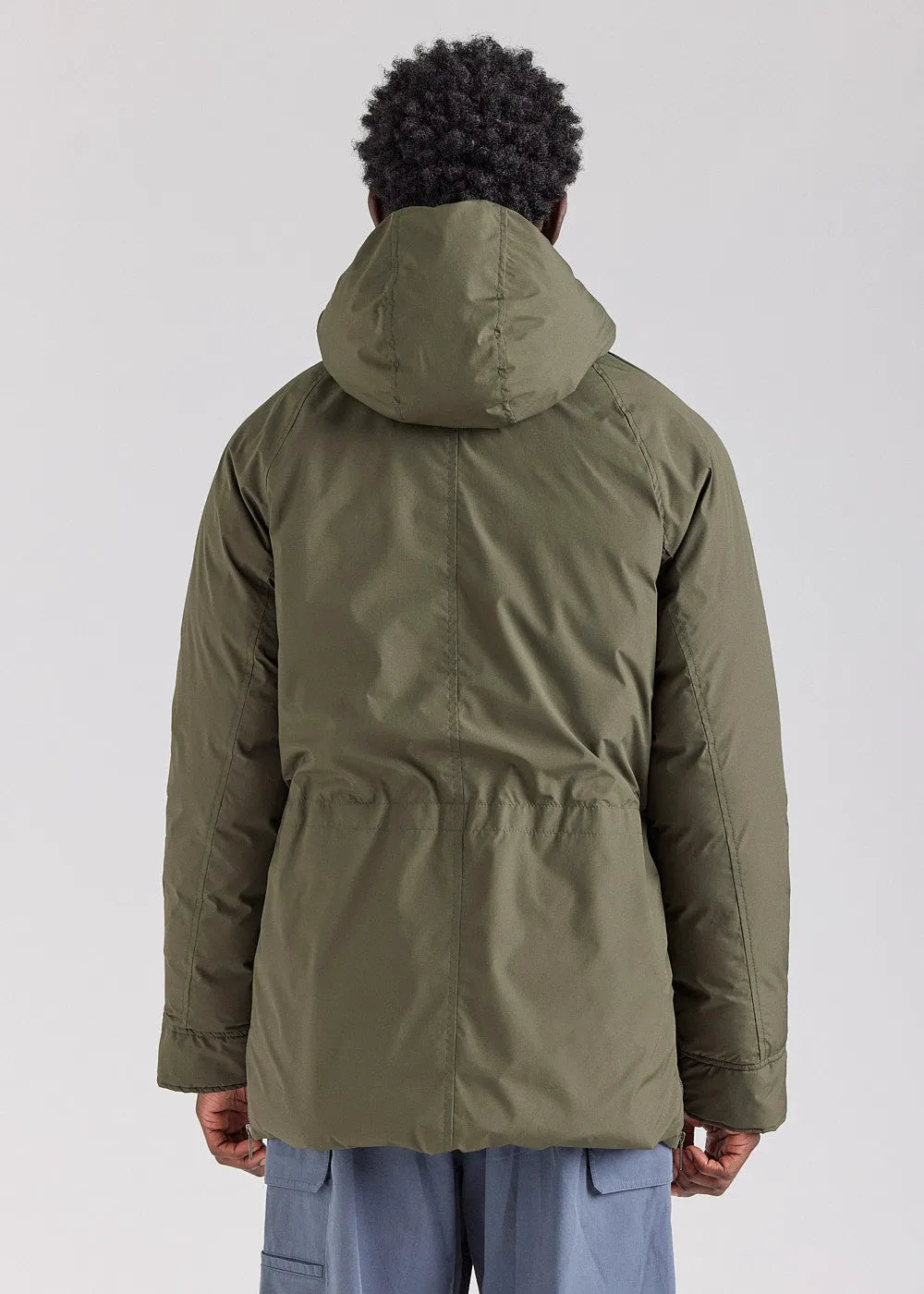 Men's Pyrenex Bazus parka in natural khaki down