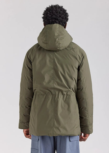 Men's Pyrenex Bazus parka in natural khaki down