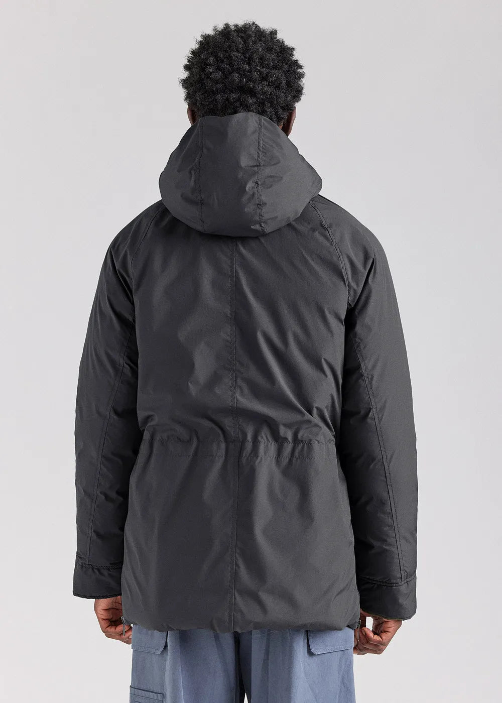 Men's parka Pyrenex Bazus in natural down black