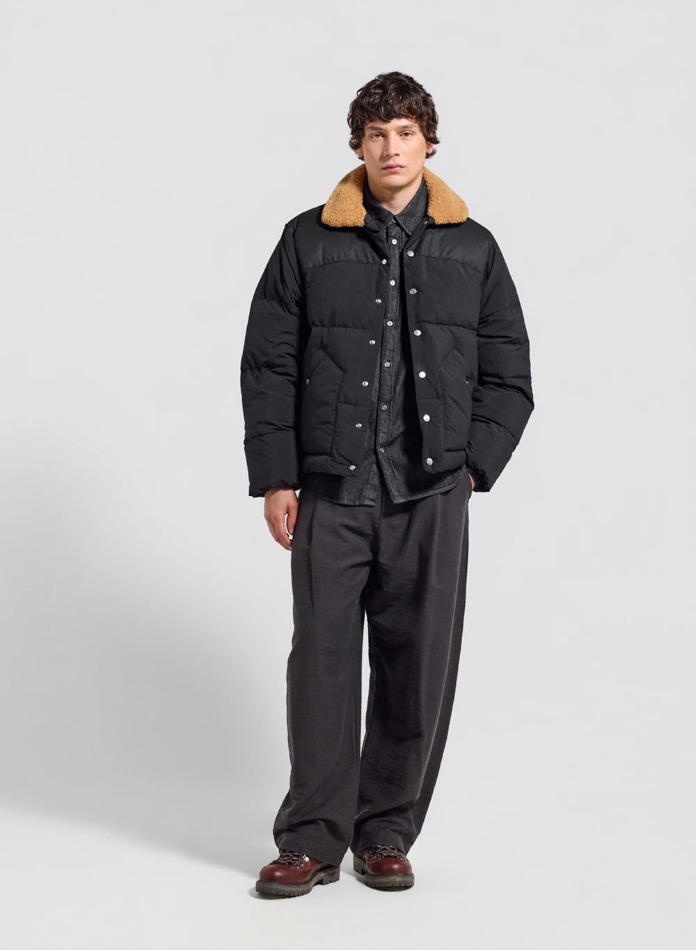 Pyrenex Fiery black winter down jacket