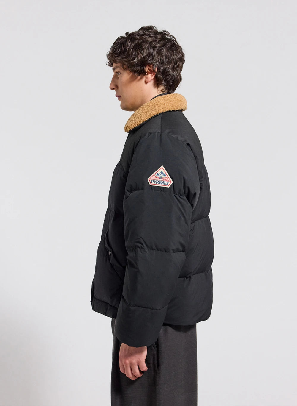 Pyrenex Fiery black winter down jacket