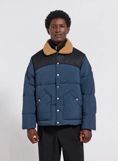 Pyrenex Fiery petrol blue winter down jacket
