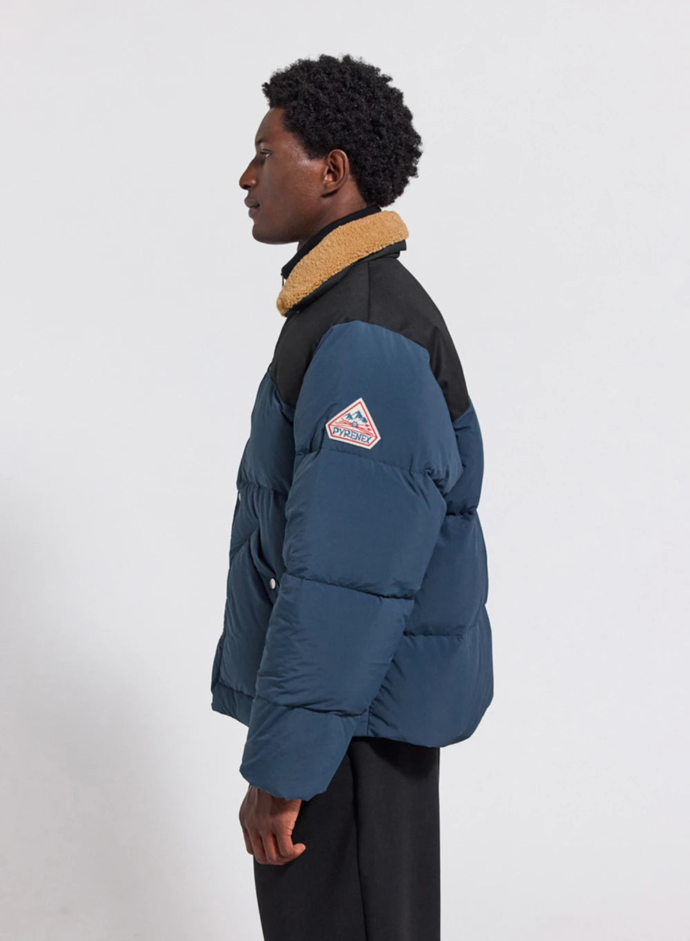 Pyrenex Fiery petrol blue winter down jacket