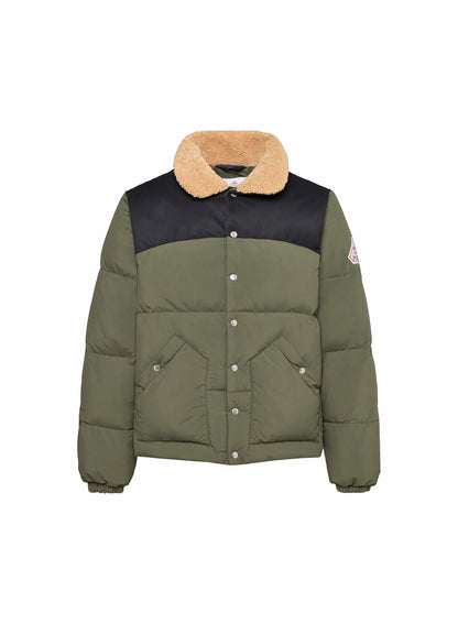 Winter down jacket Pyrenex Fiery dark khaki