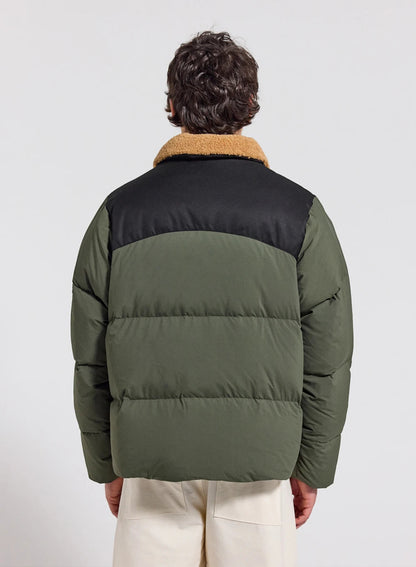Winter down jacket Pyrenex Fiery dark khaki