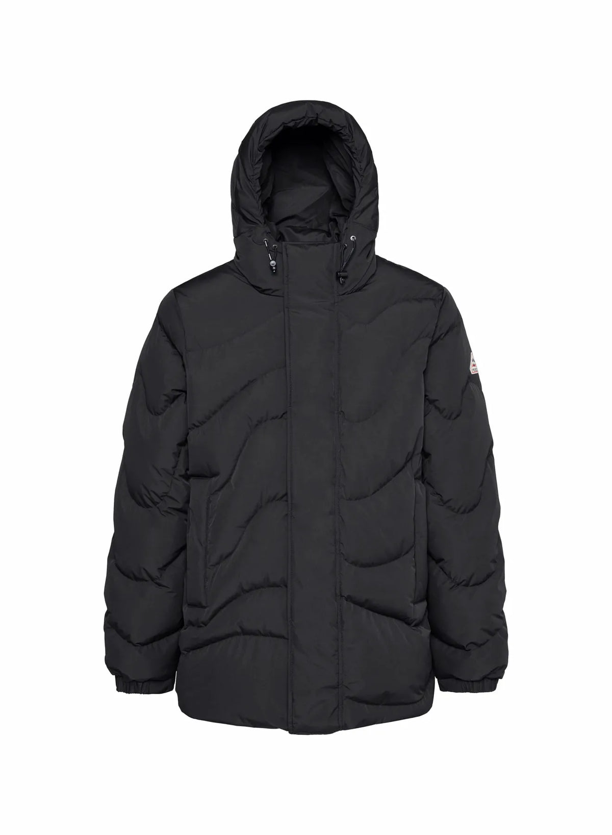 Men's hooded down jacket Pyrenex Mourtis black