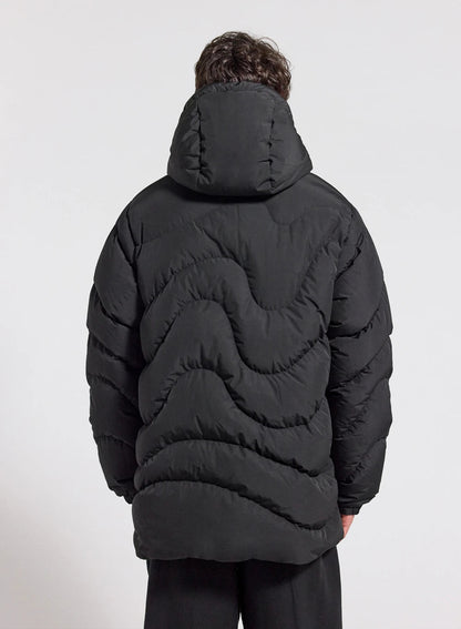 Men's hooded down jacket Pyrenex Mourtis black