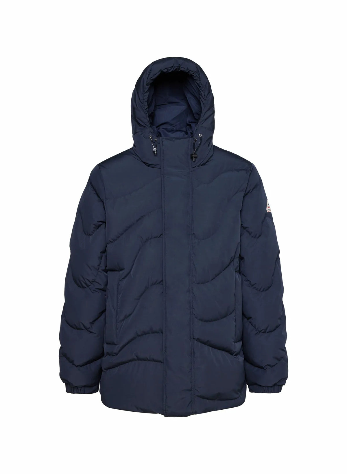 Pyrenex Mourtis dark blue hooded down jacket for men